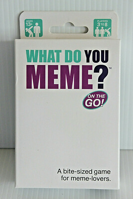 WHAT DO YOU MEME? On The Go - Bite-sized game for Meme-lovers