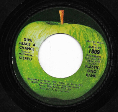 John Lennon Watching The Wheels Vinyl Single 7inch Geffen Records