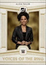 2023 Panini Chronicles WWE - Voices of the Ring Alicia Taylor #195 (RC)