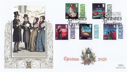 2023 Christmas (Stamps) - Benham Gold (500) Official - Afbeelding 1 van 1