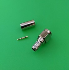  2 SETS SMA Male Crimp for RG58 RG142 RG400 LMR195 Cable - USA Seller