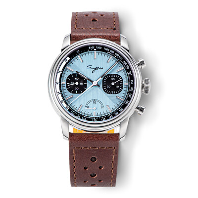 シーズー Sugess S438.03.Z ST1906 Sapphire Chrono Mechanical Aviator Watch