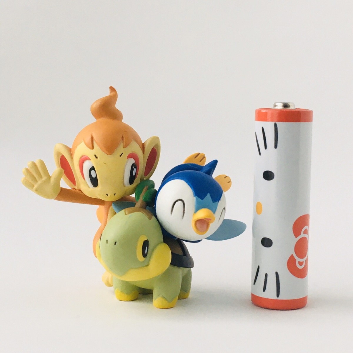 Pokémon Turtwig Chimchar Piplup Mini Figure 2006 NINTENDO JAPAN
