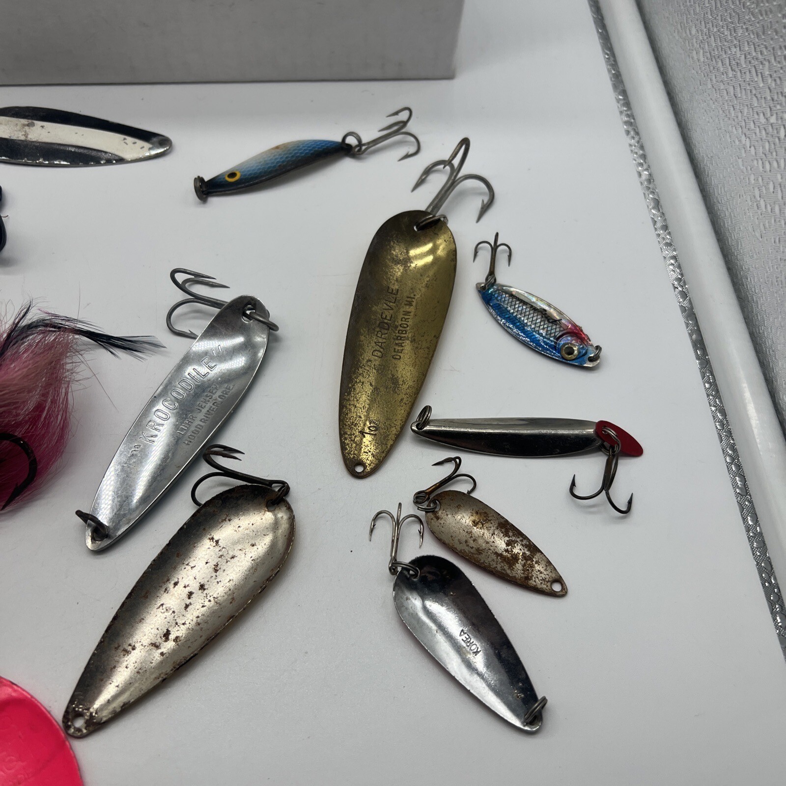 Lot of Small Tackle Spoons And More - Image 11