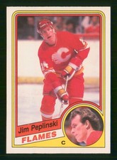 JIM PEPLINSKI 1984-85 O-PEE-CHEE 84-85 NO 233 NRMINT+          8161