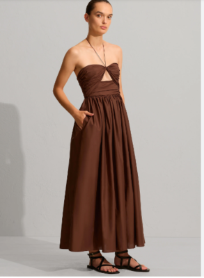 NEW! MATTEAU BANDEAU ROUCHED SUN DRESS - SABLE size AU 5/US 10 but US 6 or 8 | eBay NEW! MATTEAU BANDEAU ROUCHED SUN DRESS - SABLE size AU 5/US 10 but US 6 or 8 | eBay