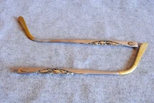 liberty vintage eyeglass temples 5-1/2 silver aluminum