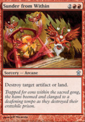 Sunder from Within x1 - Saviors of Kamigawa - NM-Mint, English - Saviors of Kami
