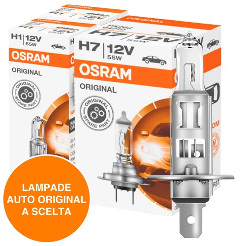 Osram Lampade Alogene Original Lampadine Fari Omologate Ricambi Originali Auto - Foto 1 di 15