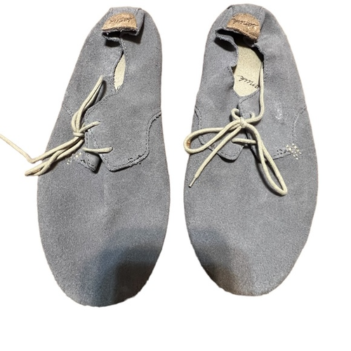 Sanuk Soft Gray Leather Shoes No Bones to hold it up lace up Size 8.5 | eBay