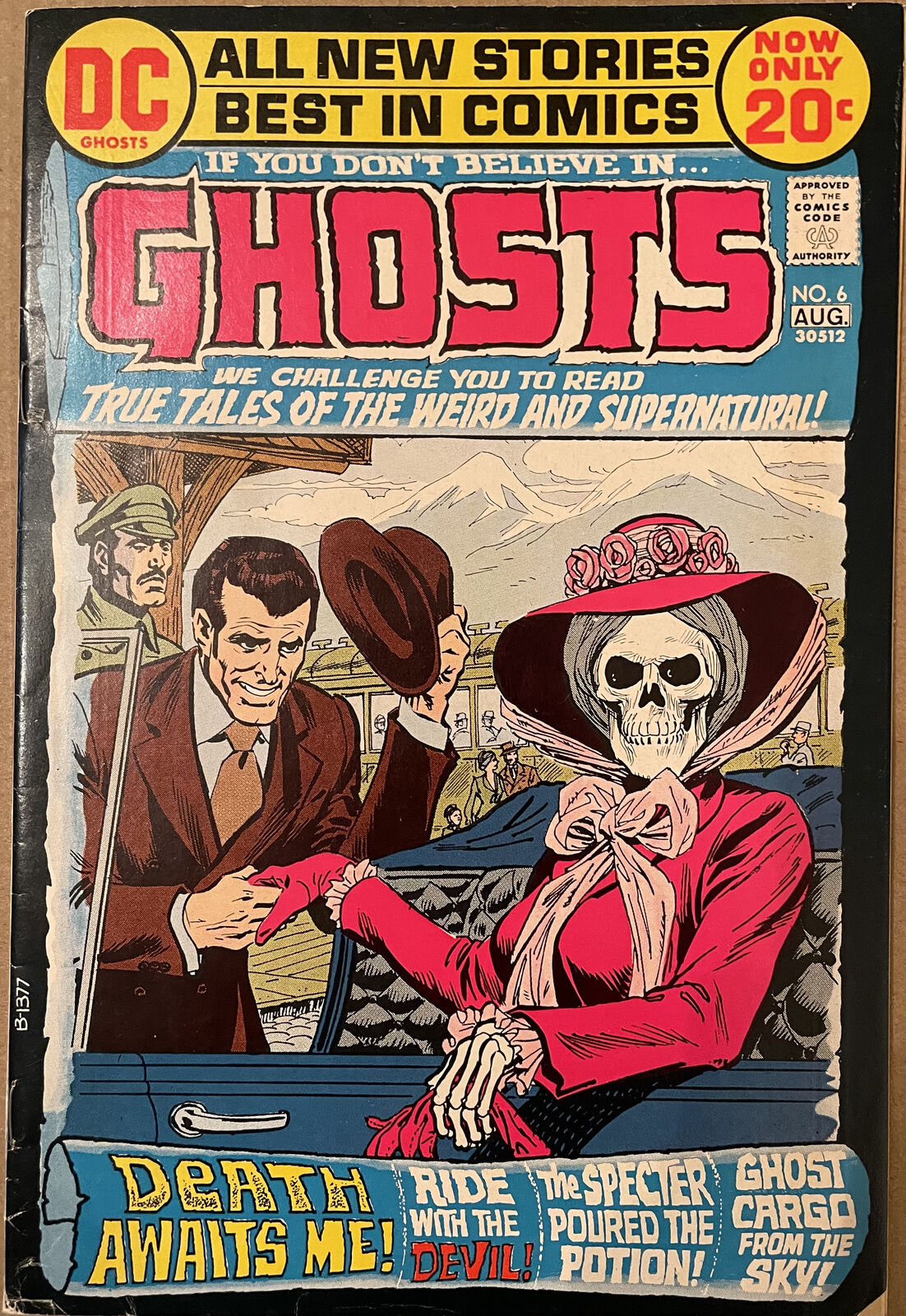 Ghosts #6, F/VF, Bronze Age DC Horror, 1971