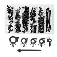 60PCS Car Wire Loom Harness Routing Clips Assortment 6 Different Sizes Wiring...