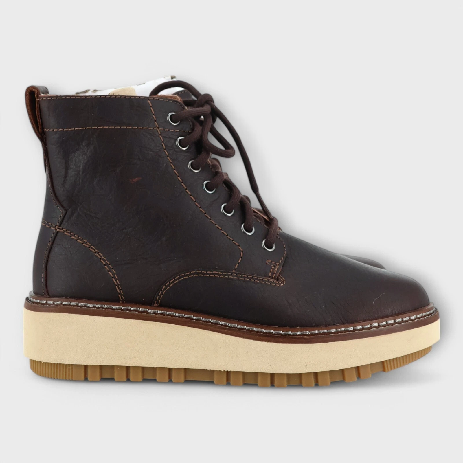 Scarpe stivali Oxford Clarks donna Orianna pizzo taglia 6M