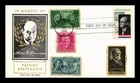 US COVER ADLAI STEVENSON MEMORIAM FDC COMBO JACKSON CHICKERING CACHET