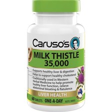 Caruso's Milk Thistle 35,000 60 Tablets