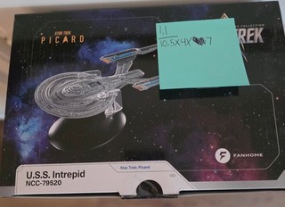 Fanhome Star Trek Picard EE. UU. Modelo réplica nave espacial intrepid