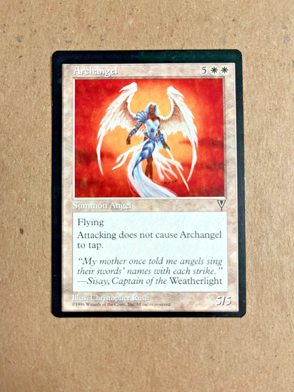 MTG Visions Archangel