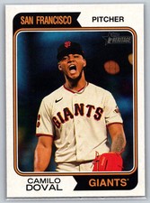2023 Topps Heritage #684 Camilo Doval - San Francisco Giants