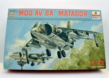 Modellini aerei militari model kit montaggio MDD AV-8A MATADOR esci scala 1:72