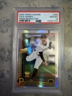 2025 Topps Chrome Paul Skenes #300 Prism Refractor PSA 10