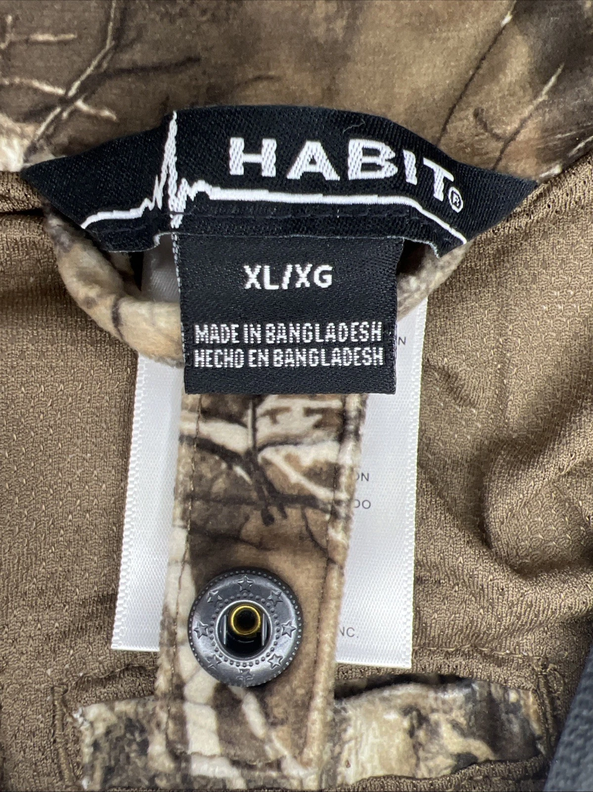 NWT Habit Ripley Trail Waterproof Hunting Jacket XL Realtree Camo Scent Factor image 10