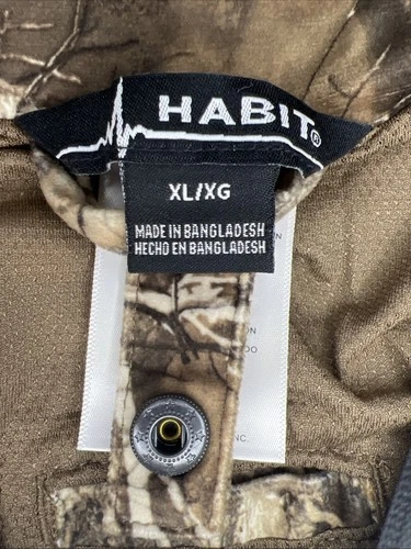 NWT Habit Ripley Trail Waterproof Hunting Jacket XL Realtree Camo Scent Factor image 10