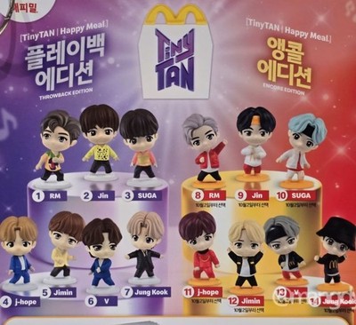 BTS x McDonald's TinyTAN Full Set 14pcs - Playback 7 & Encore