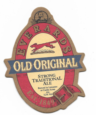 EVERARD'S---OLD ORIGINAL--COASTER