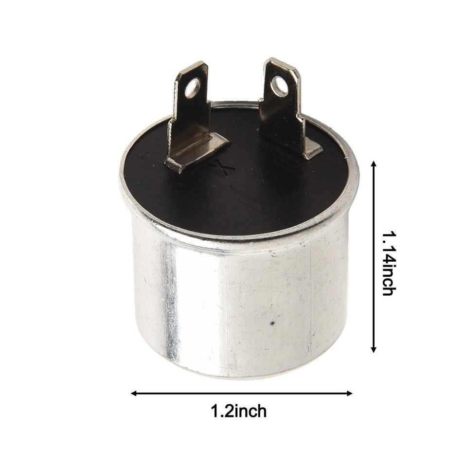 Flashing Led Lights Alla Lighting LED Flasher Relay EF32 – No Hyper Flash! Fix For Turn Signals & Hazards (2-Pin) Hyper Flash Relay - Foto 2