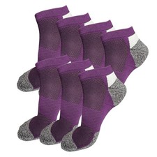 7PK Mens Low Cut Ankle Socks Size 6-12 Cotton Cushioned Casual Athletic Running