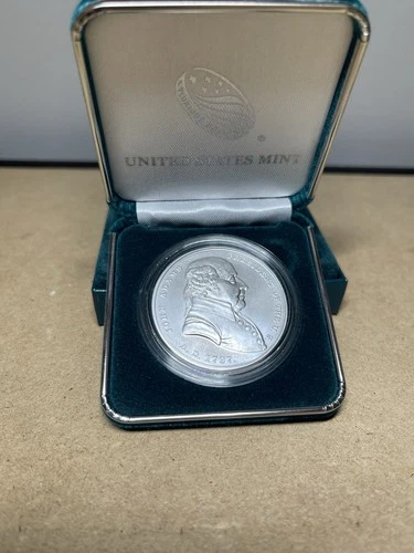 US Mint Presidential .999 Fine Silver 1oz. Medal Coin _ John Adams
