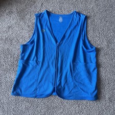 Official Walmart Employee 2024 Blue Happy to Help Vest Size 2XL