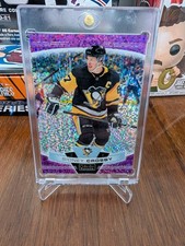 2019 O-Pee-Chee Platinum Violet Pixels Sidney Crosby 205/399 #1 Pittsburgh...