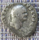 VESPASIAN Roman silver denarius Scarcer reverse