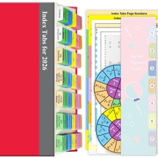 Reafanta Index Book Tabs for NEC 2026 Code Book, Side + A-Z Tabs, Laminated D...