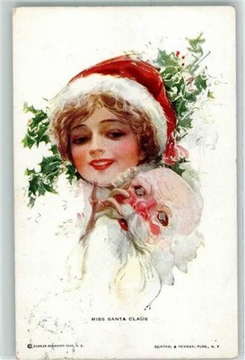 13942151 - Miss Santa Claus Weihnachtsmann