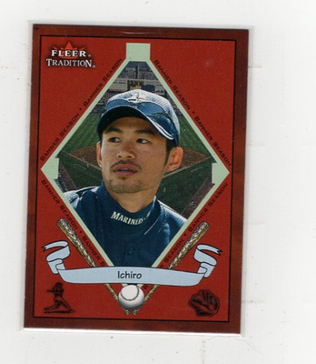 2002 Ichiro Fleer Tradition #487 Free Shipping (H1387) | eBay