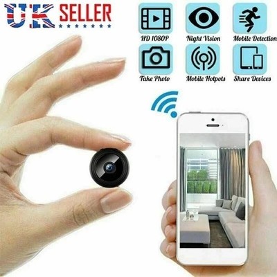 HD 1080p Mini Kamera Zuhause Wireless WiFi Sicherheit Smart Cam IR Nachtsicht DVR