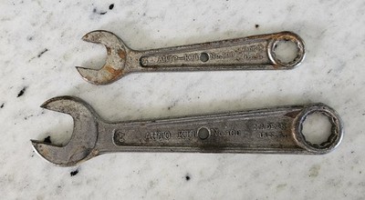 Pair Auto Kit (No.100) Wrench 1/2'' - 5/8''  Open End - 9/16'' 12 Point Box End