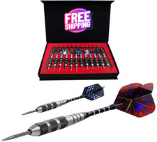 Juego De Dardos Con Punta De Acero, Dardos Profesionales Con Punta De Aluminio..