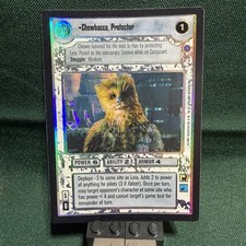 Star Wars CCG SWCCG Chewbacca Protector FOIL Reflections III NM Never Played