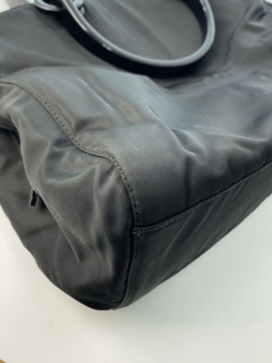 PRADA handbag nylon black thumbnail 7