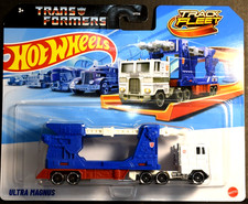 Hot Wheels - Transformers - Ultra Magnus - Trackfleet Autobot Truck Lorry NEW