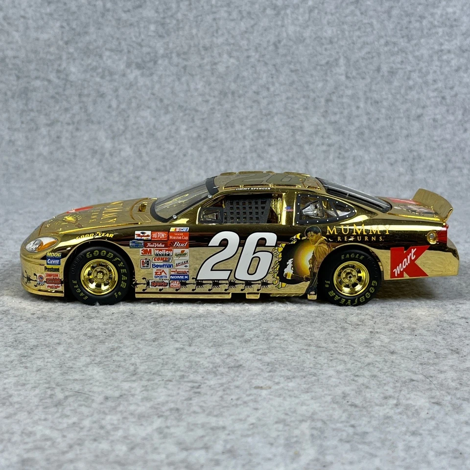 2001 1:24 Jimmy Spencer #26 Kmart The Mummy Returns Equipo Calibre Propietarios Diecast Foto 4 de 4