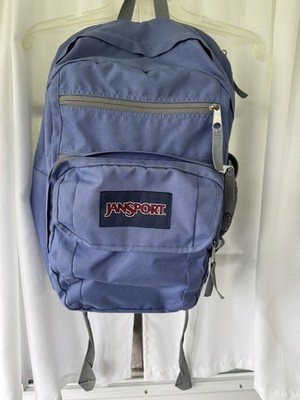 JanSport Digital Student Large 28L Blue/Gray Backpack Padded Straps 6 Pockets