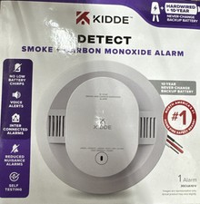 Kidde Smoke and Carbon Monoxide Detector with Interconnected Alarm