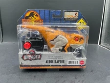 Jurassic World Dominion Click Tracker Atrociraptor Dinosaur Uncaged New On Card