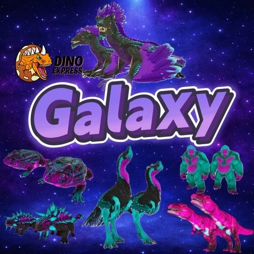 Galaxy Color Dino Set Clone ARK🦕 Survival Ascended ASA PVE PC/XBOX/PS