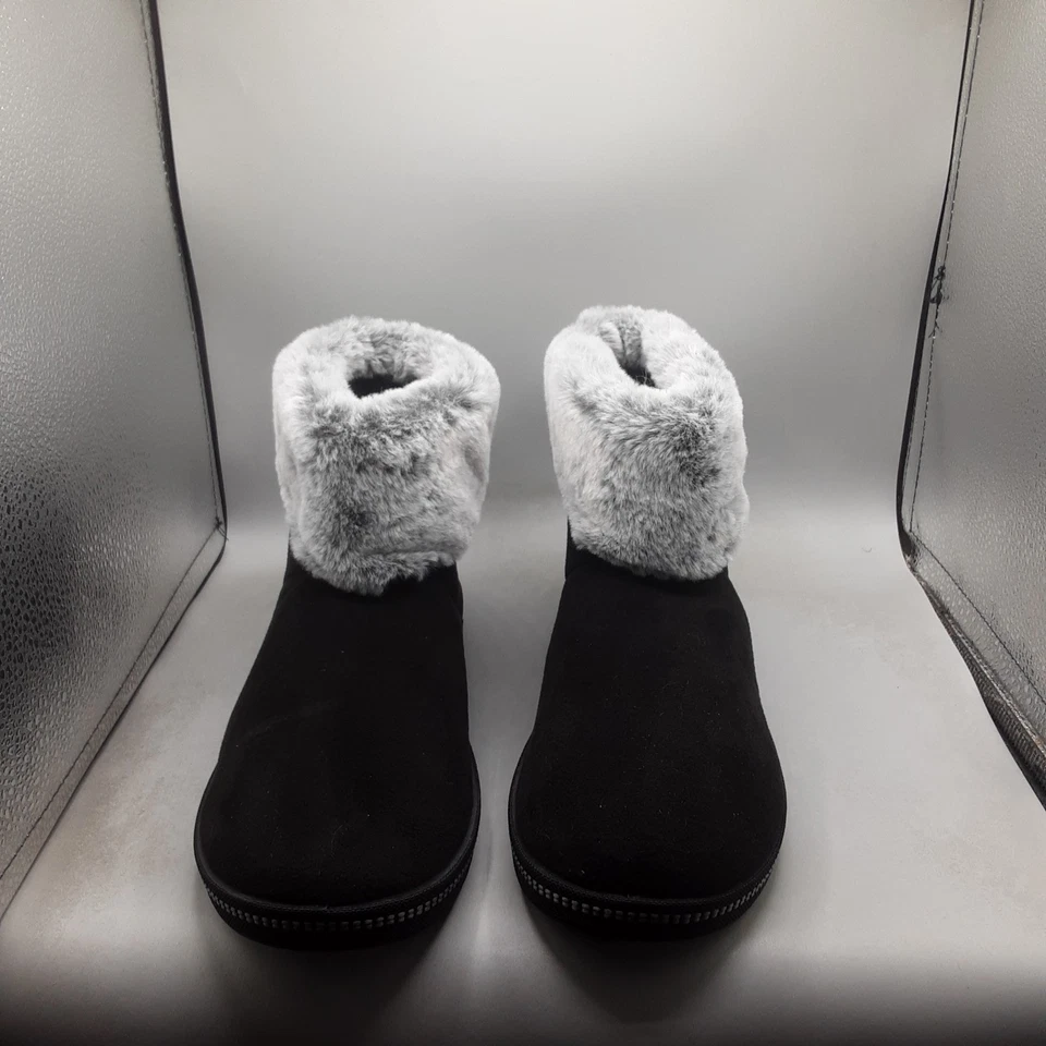 Skechers Acogedoras Campfire Meant To Be Zapatillas Botas Para Mujer 9.5M Negras A249 Foto 2 de 4