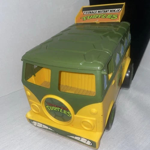 Teenage Mutant Ninja Turtles Vintage 1989 TMNT Party Wagon Van Incomplete